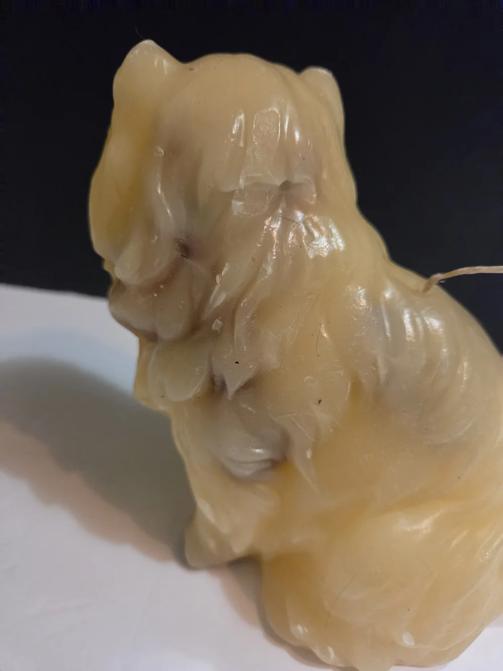 Cat Figure Candle Wax Single Wick Feline Retro Home Decor